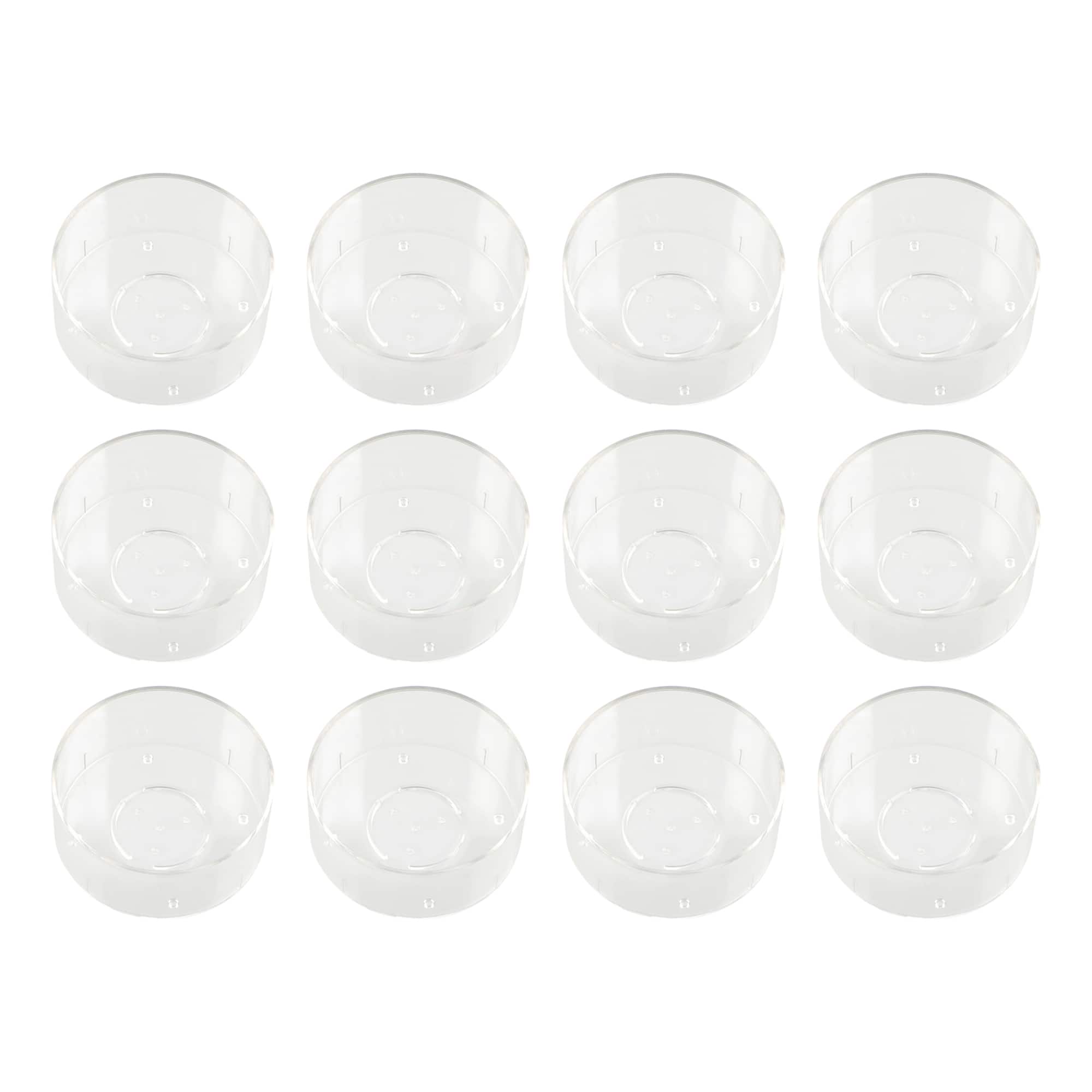 Clear Plastic Tealight Cups, 12ct. by Make Market®
